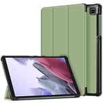 Compatible avec la Tablette Samsung Tab S6 Lite 10.4 P610/P615, étui Fin à Trois Volets avec Couverture complète et Mode Veille/réveil Automatique, Vert Matcha