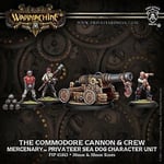 Mercenary Commodore Cannon & Crew (4)