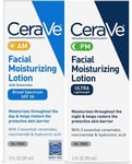 CeraVe Day & Night Face Lotion Skin Care Set | Contains 1 count (Pack of 1) 