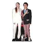 STAR CUTOUTS Sadie Sink and Gaten Matarazzo Lifesize Cardboard Cutout With Mini Actors