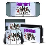 Kit De Autocollants Skin Decal Pour Console De Jeu Nintendo Ns Switch Fortnite Fortnite, T1tn-Switch-5203