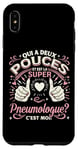 Coque pour iPhone XS Max Une Super Pneumologue Cadeau Pneumologue Pneumologie