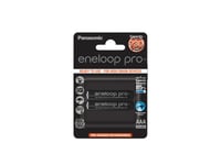 Panasonic Eneloop Pro Bk-4Hcde/2Be - Batteri 2 X Aaa - Nimh - (Uppladdningsbart) - 930 Mah