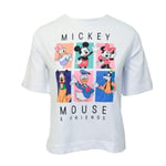 Disney Womens/Ladies 90´s Friends Cropped Boxy T-Shirt - L