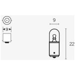 Lampa v parts - 6v