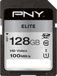 PNY Elite SDXC minneskort 128 GB