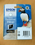 Genuine Epson Ink - T3240 GLOSS OPTIMIZER / SC-P400 (INC VAT) BOXED 12/2023