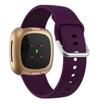 Fitbit Versa 4 / Sense 2 - Silikon armband - Passar till handled 150mm-210mm - Lila