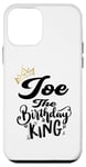 Coque pour iPhone 12 mini Joe The Birthday King Chemise d'anniversaire pour hommes, garçons, adolescents