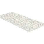 Matelas pliant - Tissu - 60x120 cm - Epaisseur 5cm - 2 volets - AU FIL DE L'E...