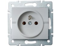 Logi Enkel Skruvhylsa Silver 16A 250V 021251143 25209