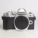 Olympus Used OM-D E-M10 Mark III Mirrorless Camera Body Silver