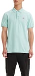 Levi's Men's Hm Polo Shirt, Pastel Turquoise, L