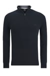 Hugo Boss Black Mens Emarlo Half Zip Knitwear - Size X-Large