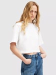 AllSaints Lottie Organic Cotton Cropped T-Shirt