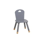 Atmosphera Créateur D'intérieur - Chaise Enfant Douceur 50cm Gris