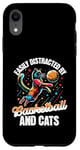 iPhone XR Love Cats and Basketball - Easily Distracted Case