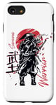 iPhone SE (2020) / 7 / 8 Samurai Warrior Bushido Art Dark Silhouette Red Japanese Sun Case