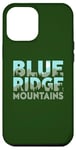 Coque pour iPhone 12 Pro Max Blue Ridge Mountains Typography Outdoors Art