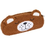 Cartable Oberthur  Trousse  Cute - Ours - Marron