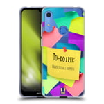 Head Case Designs Faire Avancer Les Choses Note Personelle Coque en Gel Doux Compatible avec Huawei Y6 / Y6s (2019)