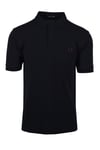 Fred Perry Mens Plain Polo Shirt Navy/Crrgroabric - Size 3XL