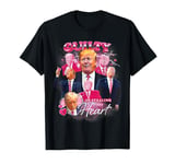 Vintage Donald Trump Mug Shot Guilty Of Stealing My Heart T-Shirt