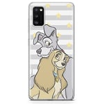 ERT GROUP Coque de téléphone Portable pour Samsung A41 Original et sous Licence Officielle Disney Motif Lady and The Tramp 001 Parfaitement adapté à la Forme du téléphone Portable, Coque en TPU