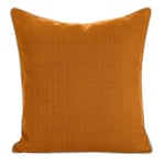 Eurofirany Garden Housse de Coussin d'extérieur – 1 Housse de Coussin imperméable, pour terrasse, canapé, Coussin décoratif pour Jardin, imperméable, 45 x 45 cm, Orange 3