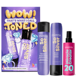 Matrix So Silver Purple Shampoo, Conditioner and Miracle Creator Gift Set for Blonde and Grey Hair (Worth £47)