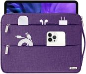 Housse Pour Macbook Pro 16 Pouces Pochette Pc 15 15,6 15.6 Pouces Sacoche Ordinateur Portable Femme Homme Imperméable Compatible Avec Hp Lenovo Acer Asus Dell Fujitsu Gigabyte Huawei Violet