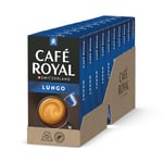 Café Royal Lungo 100 Capsules for Nespresso Coffee Machine - 4/10 Intensity - UTZ certified Aluminum Coffee Capsules