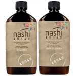 Nashi Argan Hydrating Shampoo + Conditioner 500mlx2