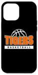 Coque pour iPhone 14 Pro Max Tigers Basketball Team – Idée cadeau sport mascotte tigre