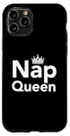 Coque pour iPhone 11 Pro Nap Queen, j'aime dormir et reposer mes yeux