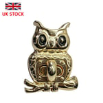 1 Set Metal Owl Shape Clasp Twist Lock Turn Lock Bag Purse Handbag Diy Uk Stock