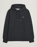 GANT Original Shield Logo Hoodie Black