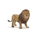 Papo - Figurine animaux - Lion, Souverain de la Savane, jouet pour Enfants, Voyage dans l'Écosystème Africain, Roi des Animaux dans la Savane dès 3 Ans