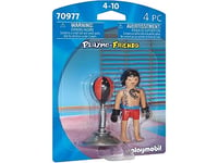 Playmobil 70977 Boxeur Thaï- City Life - La Maison Moderne - Un Personnage, Une Histoire Scène de Vie