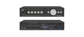 Sélecteur/Scaler de présentation compact Kramer VP-440H2 5 entrées 4K60 4:4:4 avec sorties HDBaseT & HDMI