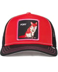 Hat Goorin Bros. Foxy Hat With Visor  Polyester Black/Red