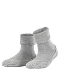 FALKE Women's Cosyshoe W HP Wool Grips On Sole 1 Pair Grip socks, Grey (Light Grey 3400), 7-8