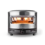 Solo Stove Pi Prime Pizza Oven Outdoor | Propane fueled, Powerful Demi-Dome Heating, Easy Bake Oven for Crispy Crust in 90 Sec, Cordierite Pizza Stone, Panoramic Opening