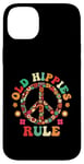 Coque pour iPhone 14 Plus Old Hippies Rule Hippie Vintage Costume Hippy Travel Fan