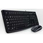 Logitech Keyboard Desktop MK120 USB AZERTY 920-002539