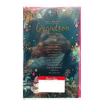 Simon Elvin With Love Of You Grandson Christmas Greetings Card (Pack of 6)