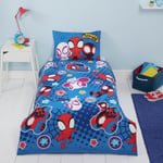 Disney Spidey and Friends Kids Bedding Set - Toddler Multicoloured