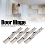 Bridge‑Shaped Hinge Door Hinge 4 Sets With Screws For Cabinets Wardrobes For RE