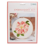 RHS The Royal Horticultural Society Embroidery Hoop Decoration Kit, Plant Study Design, 8", Embroidery Kits For Adults & Cross Stitch Kits for Adults Beginners, Gift Idea, With Embroidery Pattern