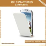 HOUSSE ETUI COQUE RABAT FLIP CLAPET POUR SONY XPERIA E3 BLANC